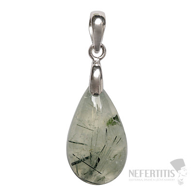 Prehniť prívesok striebro Ag 925 č. 2