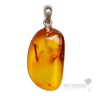 Bernsteinanhänger, Silber Ag 925 Nr. 20