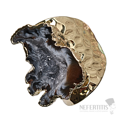 Ring for a witch made of agate Stability No. 20