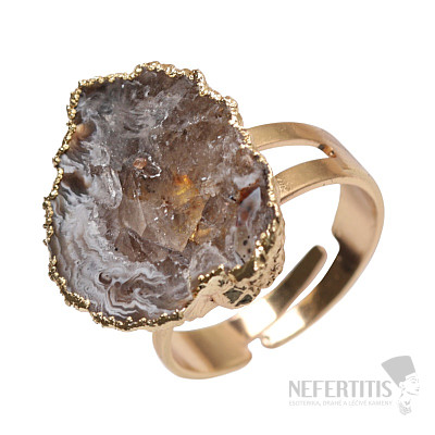 Agate Witch Ring Ring of Intention No. 20