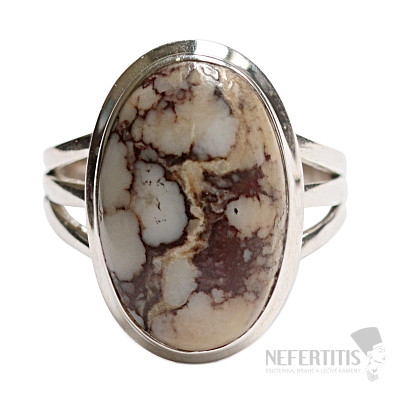 Magnesit Wildpferd Ring Silber Ag 925 R204