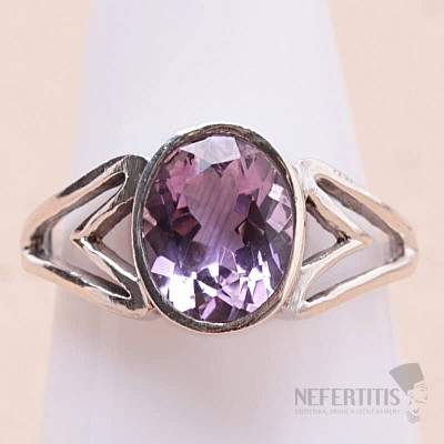 Amethystschliffring Silber Ag 925 KO206