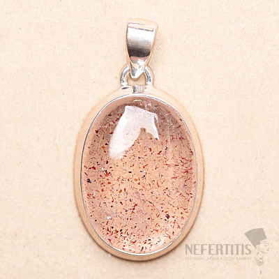 Křišťál Orire - křišťál štěstí přívěsek stříbro Ag 925 P207