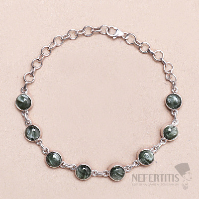Serafinite silver bracelet Ag 925 B209