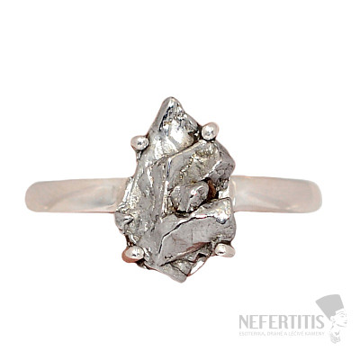 Meteoritenring Campo del Cielo Silber Ag 925 R2108