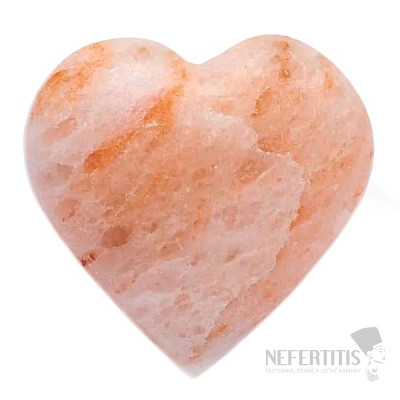 Himalájská sůl masážní hmatka a mýdlo tvar srdce