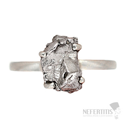 Meteoritenring Campo del Cielo Silber Ag 925 R2167