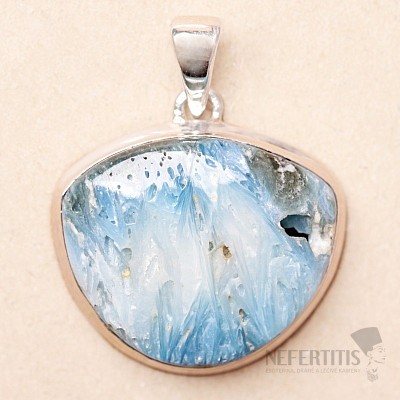 Glacierit prívesok striebro Ag 925 P217