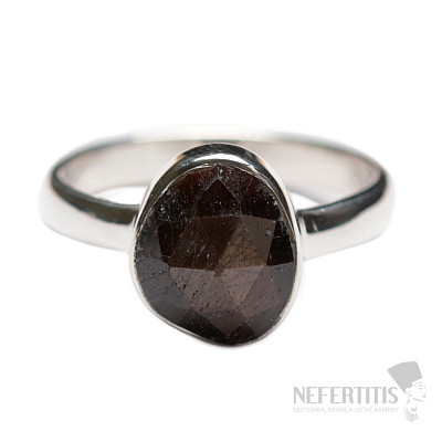 Zawadi zlatý zafír striebro Ag 925 R220