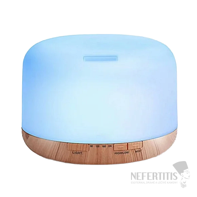 Aroma Diffusor helles Holz mit Fernbedienung