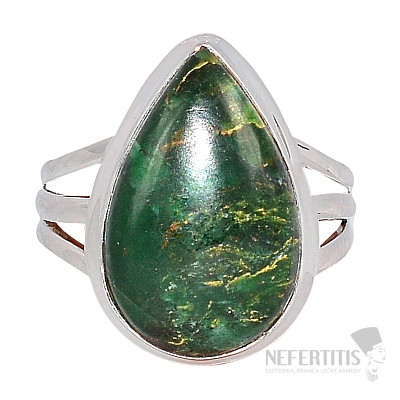 Fuchsite pendant silver Ag 925 R23