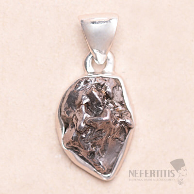 Meteorit-Anhänger Campo del Cielo Silber Ag 925 P2302