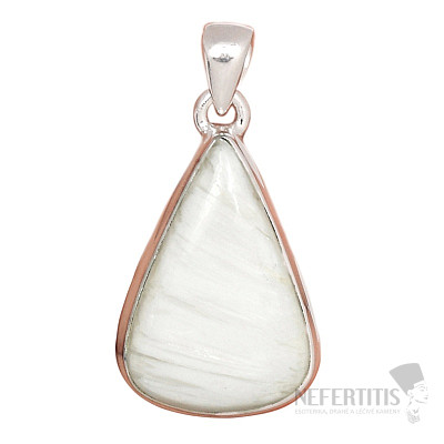 Scolecite pendant silver Ag 925 E233