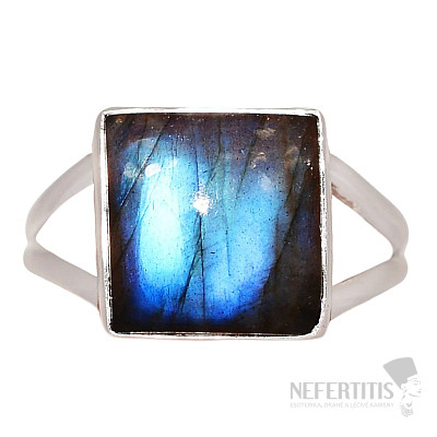 Labradorite rainbow ring silver Ag 925 R2373