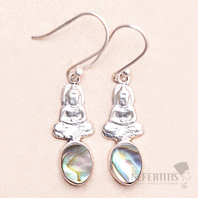 Amolite earrings silver Ag 925 23843