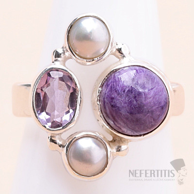 Charmite ring silver Ag 925 23886