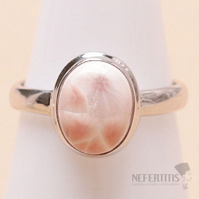 Natrolit prsten stříbro Ag 925 R252