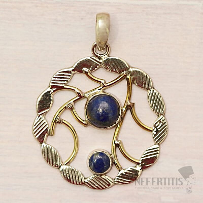 Lapislazuli Anhänger Silber Ag 925 25644