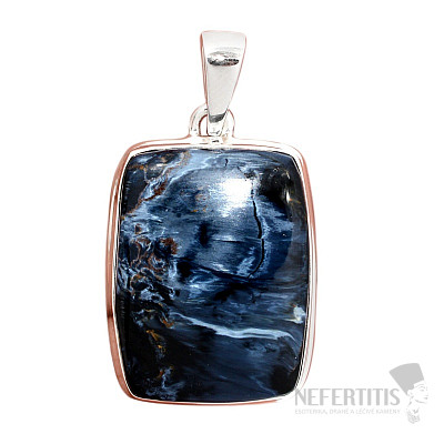 Pietersite pendant silver Ag 925 P2619