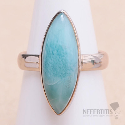 Larimar prsten stříbro Ag 925 KO273