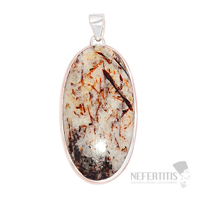 Astrofylit přívěsek stříbro Ag 925 P277