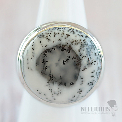 Opal dendritic ring silver Ag 925 R2770