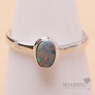 Opal Australian ring silver Ag 925 R2810