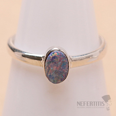 Opal Australian ring silver Ag 925 R2834