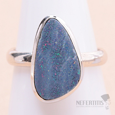 Opal Australian ring silver Ag 925 28577