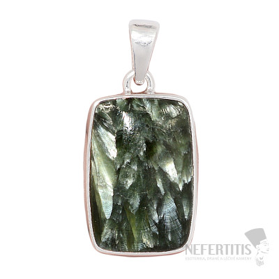 Seraphinit Anhänger Silber Ag 925 P29