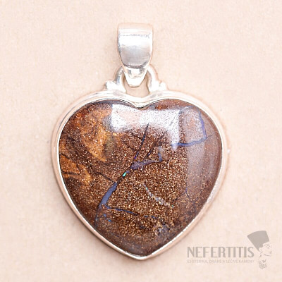 Opal-Boulder-Anhänger Silber Ag 925 29379