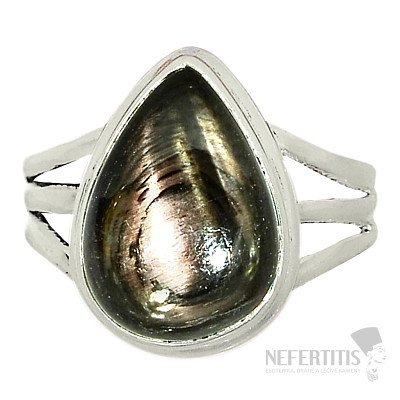 Hypersten prsteň striebro Ag 925 R298