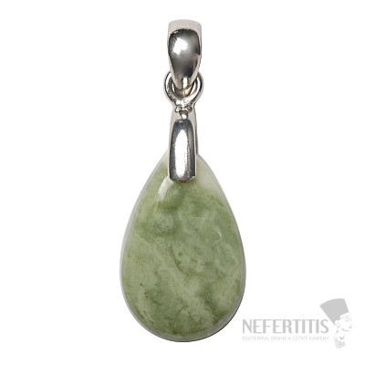 Serpentín prívesok striebro Ag 925 č. 3