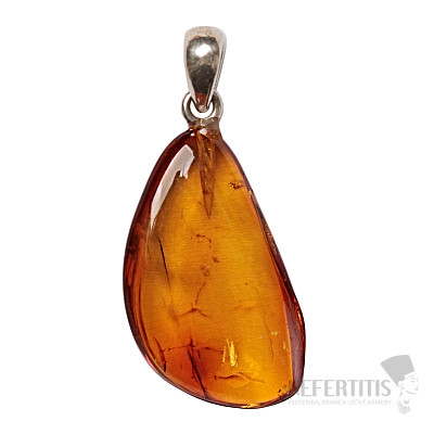 Jantár prívesok striebro Ag 925 č. 30