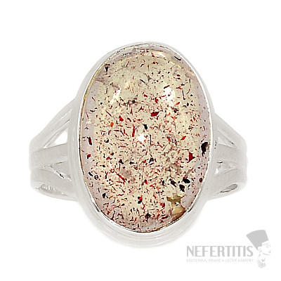 Křišťál Orire - křišťál štěstí prsten stříbro Ag 925 R300