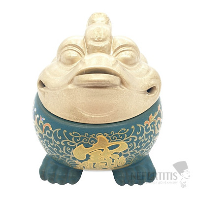 Three-legged frog ceramic censer