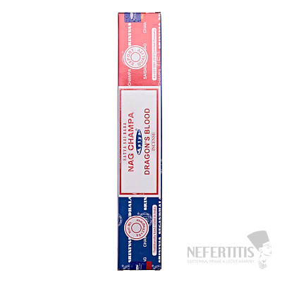 Satya Nag Champa and Dragon's blood incense sticks