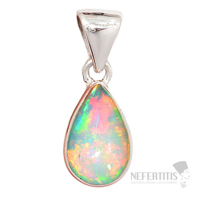 Opal Ethiopian pendant silver Ag 925 P31
