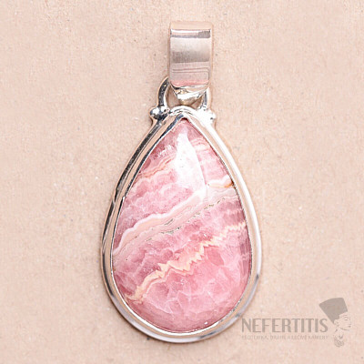 Rhodochrosit-Anhänger Silber Ag 925 31240