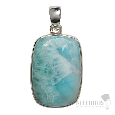 Larimar přívěsek stříbro Ag 925 P3277