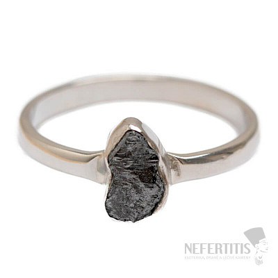 Diamant Natur Rohring Silber Ag 925 R332