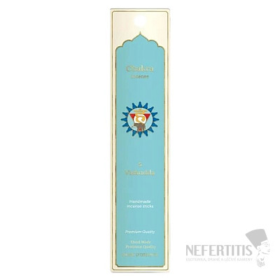 Fiore d'Oriente Chakra Vishudda incense sticks