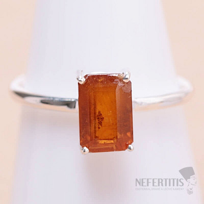 Kyanit Orange Ring Silber Ag 925 33712
