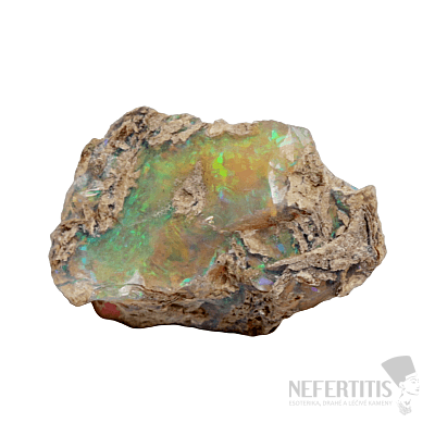 Äthiopischer Opal im Gestein 34