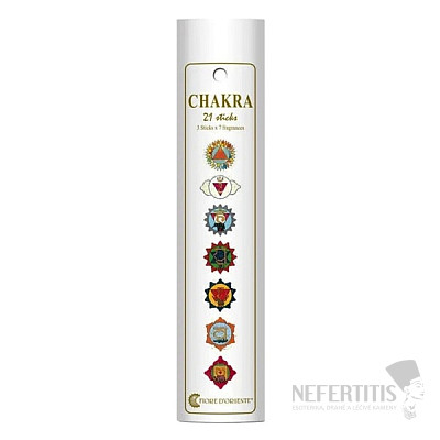 Vonné tyčinky Fiore d'Oriente Chakra Discovery set