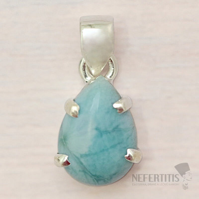 Larimar přívěsek stříbro Ag 925 35265