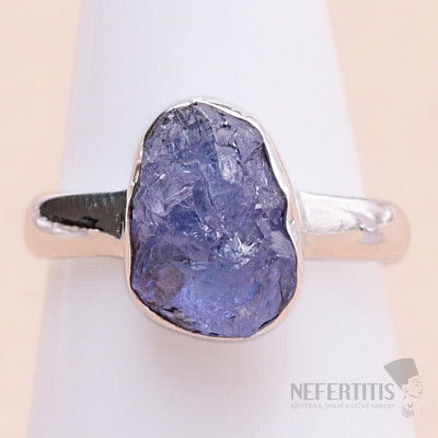 Tansanit Rohring Silber Ag 925 LOT382