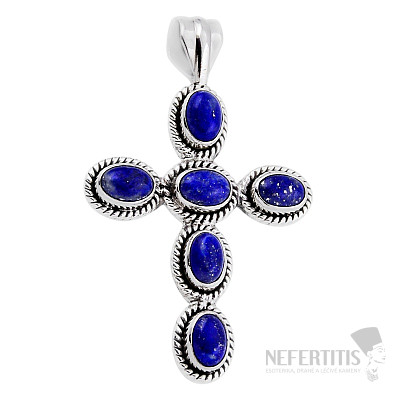 Lapis Lazuli pendant silver Ag 925 39006