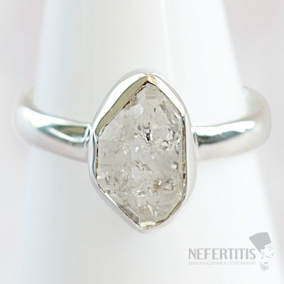 Herkimer Diamantring Silber Ag 925 R3927