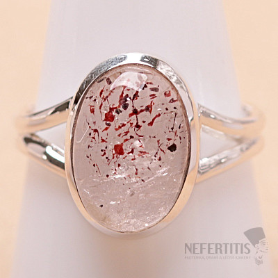 Orire crystal - lucky crystal ring silver Ag 925 R393